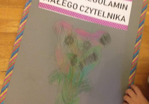 Książka Misiowy Regulamin Małego Czytelnika.