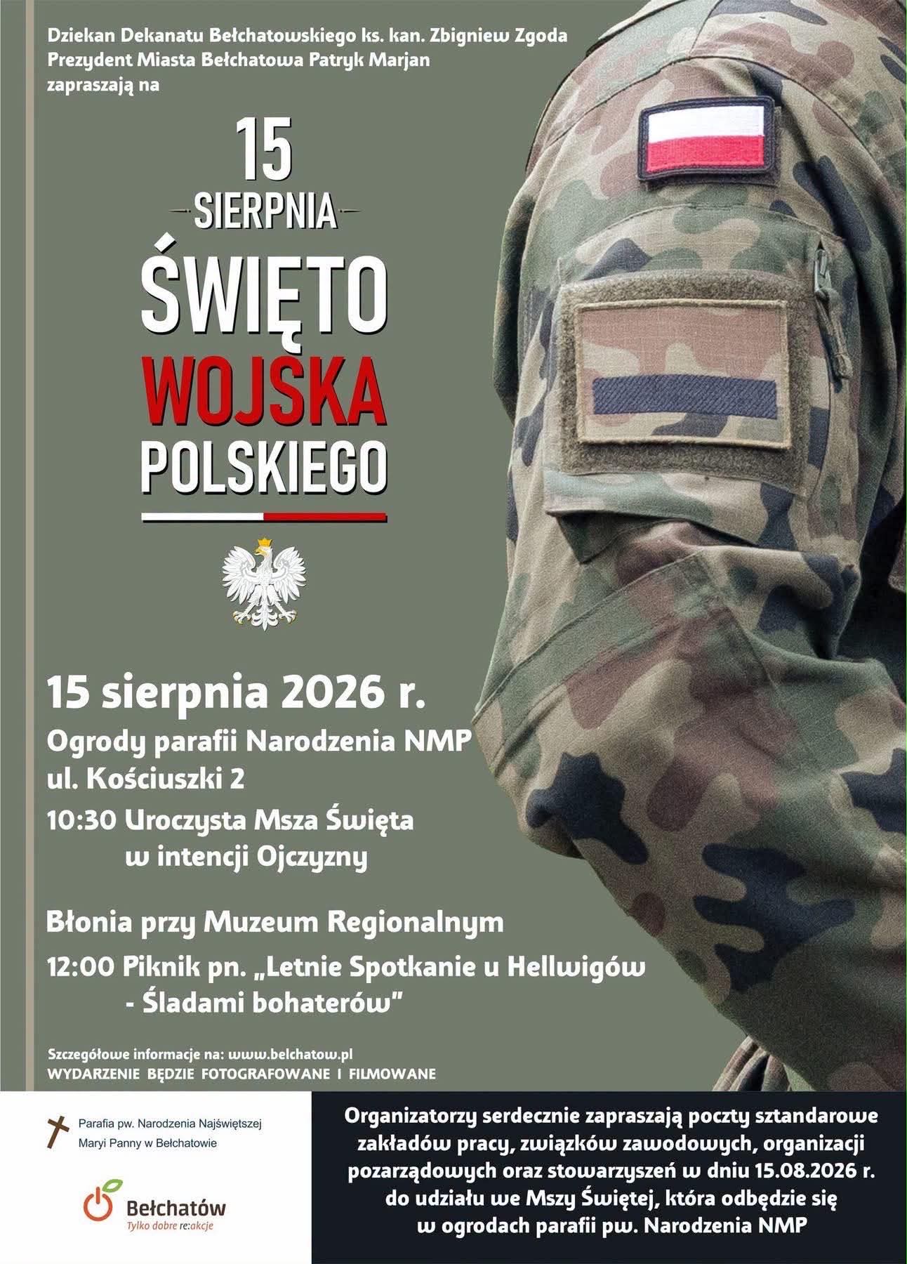 Plakat informacyjny o wydarzeniu.
