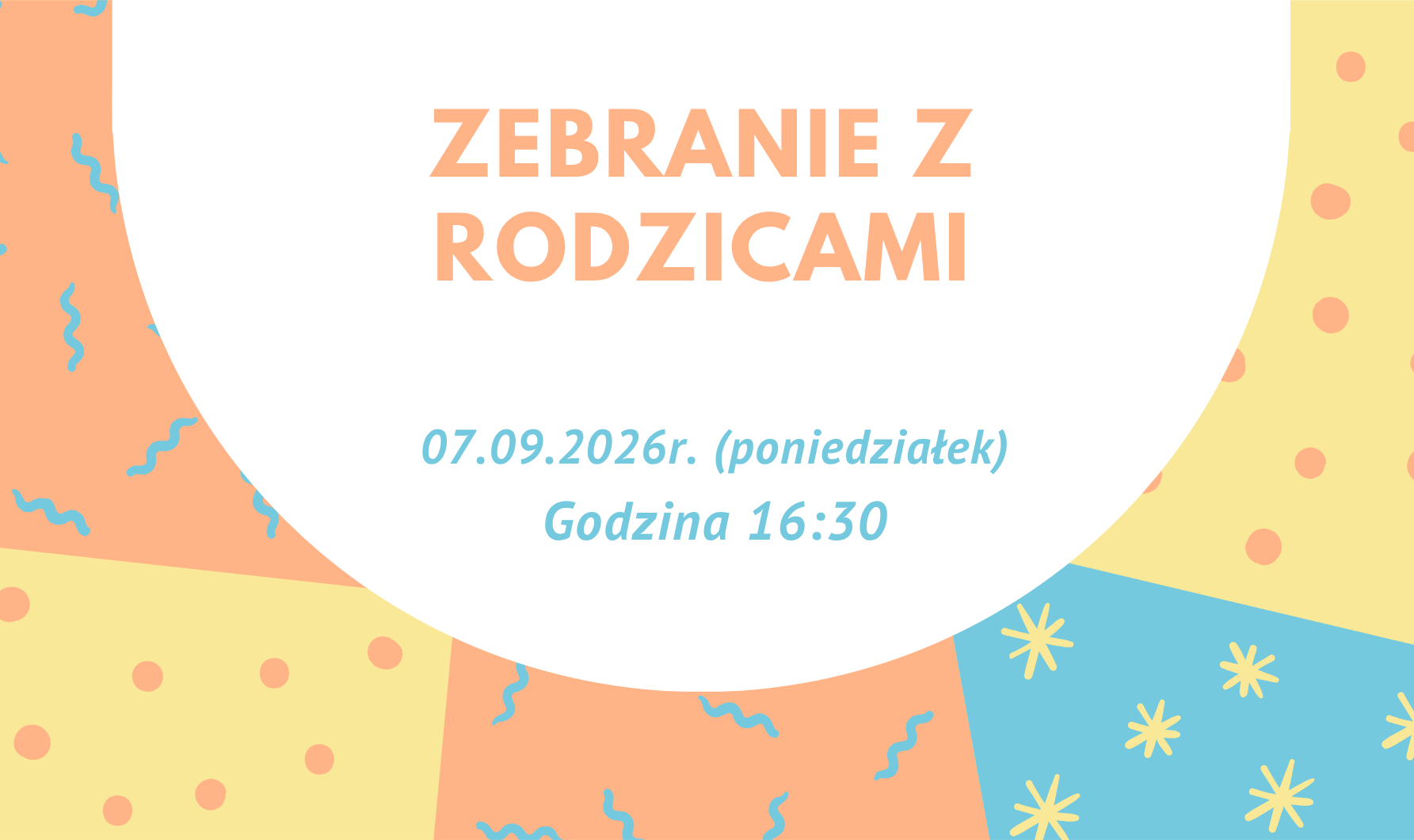 Ogłoszenie o zebraniu.