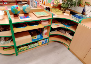 Zdjęcie kącika kosmicznego.